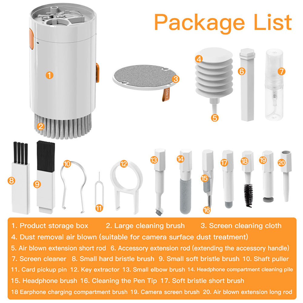 20-in-1 New Multi-Purpose Cleaning Kit
