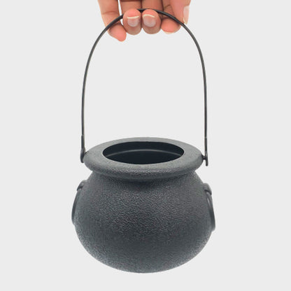 Halloween 12 LED Color Change Mist Maker Witch Jar