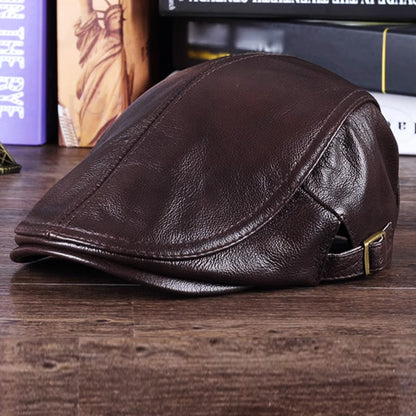 Newsboy Leather Hats for Men