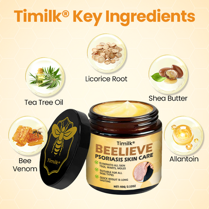 Timilk® BeeLieve Psoriasis Skin Care