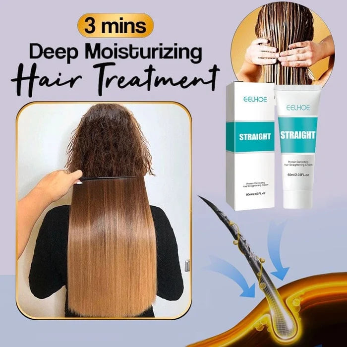 BUY 1 GET 1 FREE😍🎉-Keratin Treatment Hair Straightening Cream