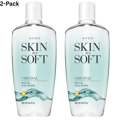 2-PACK BONUS SIZE Skin So Soft Original Bath Oil Bundle