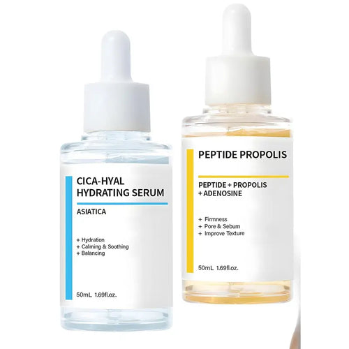 2PCS Hydration & Wrinkle Renewal Serum, Peptide Propolis Complex, Anti Aging Facial Serum, Deep Moisturizing and boosts skin elasticity, Suitable for All Skin Types