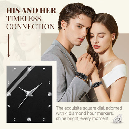 Fashion Casual Versatile Square Watch⌚