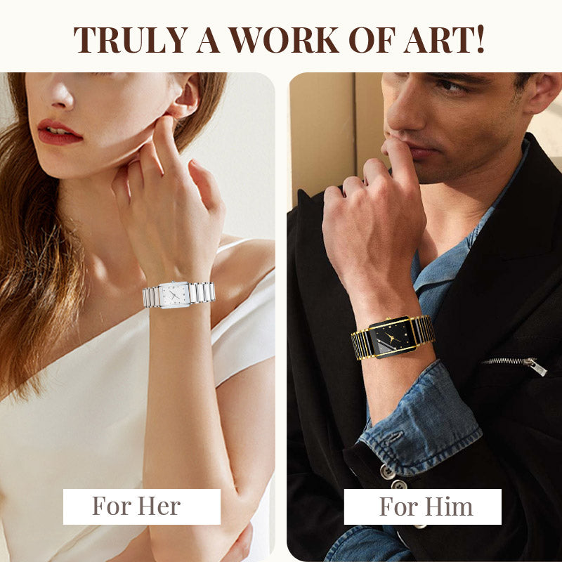 Fashion Casual Versatile Square Watch⌚