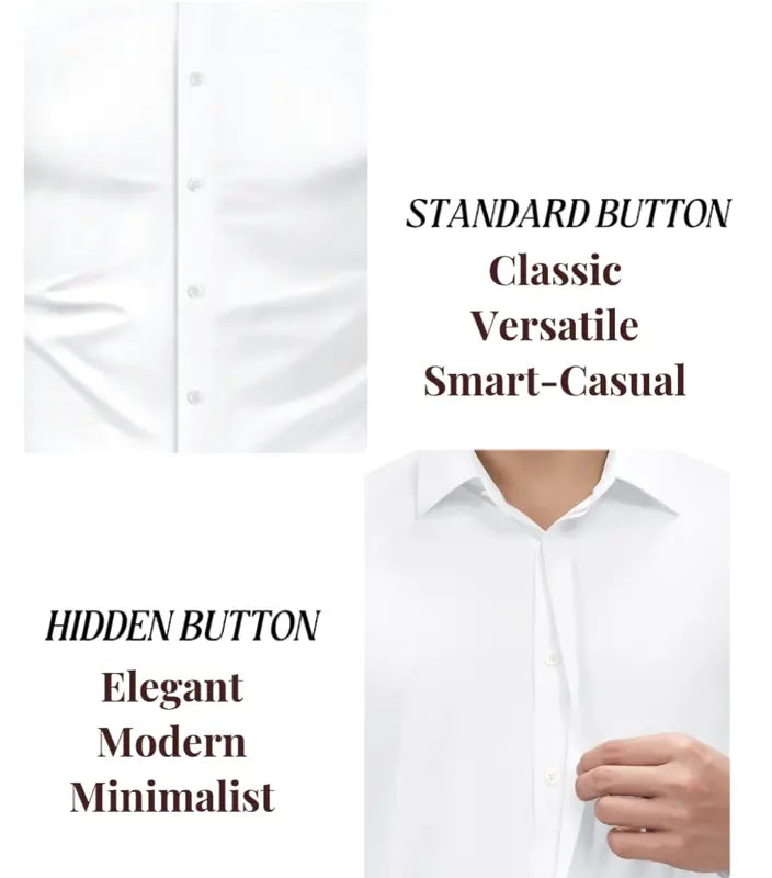 Men’s 16-Way Stretch Slim Fit Dress Shirt, Wrinkle-Free