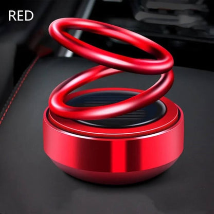 Solar-powered Rotating Aroma Car Pendant