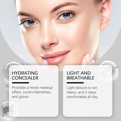 Under Eye Brightener, Conceal & Brighten Dark Circles🎁Free Concealer Brush*1🎁