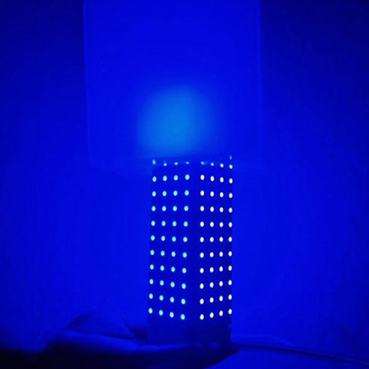 Colorful LED Cube Night Light: Rechargeable & Remote Control