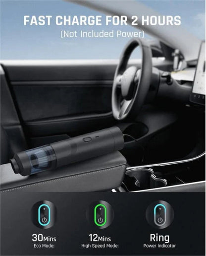 Slim V8 Mate Cordless Car Vacuum High Power 13000Pa/30AW🎁Free car cleaning towel included! ⚡