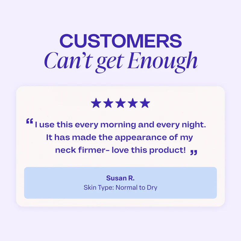 Advanced Firming Neck Cream – Visibly Lifts & Tightens "Turkey