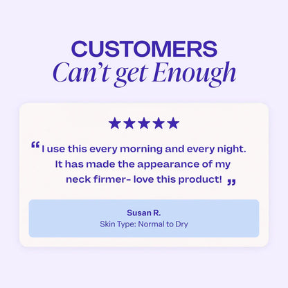 Advanced Firming Neck Cream – Visibly Lifts & Tightens "Turkey