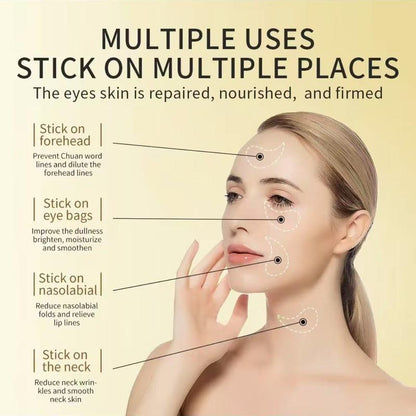 Avocado Moisturizing Collagen Eye bagMask,60pcs/set Under Eye Mask, Eye Care Product for Dark Eye Bags, Skin Care  Gift Moisturizer Hydrating Comfort