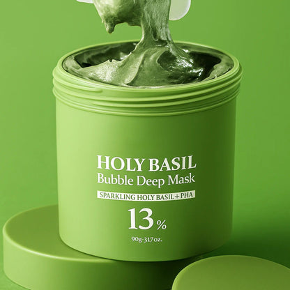 Holy Basil Bubble Deep Cleansing Mask