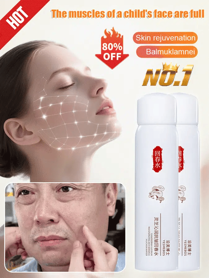 Lingzhi Anti-wrinkle Rejuvenating Water💦