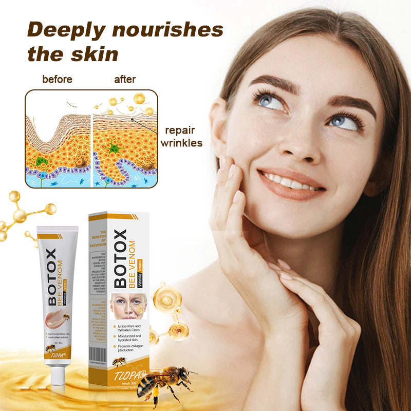 (Made and Shipped from USA) 🧑‍⚕️TLOPA® Botox Bee Venom Wrinkle Removal Cream🔥