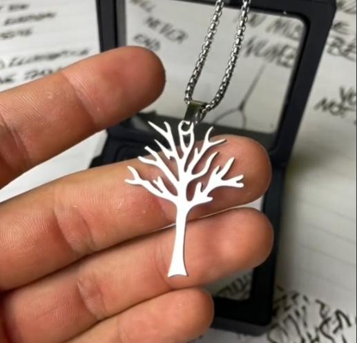 Poison Tree Necklace - Best Christmas Gift for Men Women Chain Modern Charms Jewellery