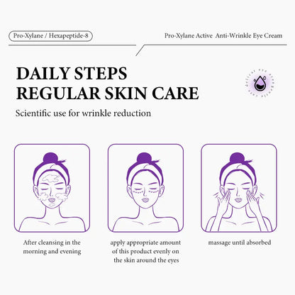 Pro-Xylane Anti-Aging Eye Cream | Hydrating Moisturizer with Peptide | Visibly Reduces Wrinkles, Dark Circles & Puffiness | 24H Lift, Firm & Youthful Radiance