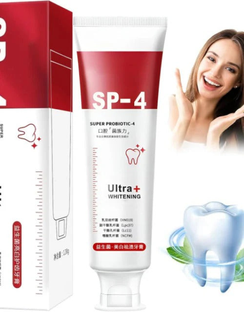 Sp-4 Breath Toothpaste,Brightening & Stain Removing Toothpaste ( Pack Of 2 )