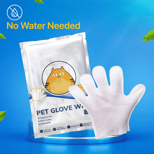 Odor-Removing Pet Grooming Gloves