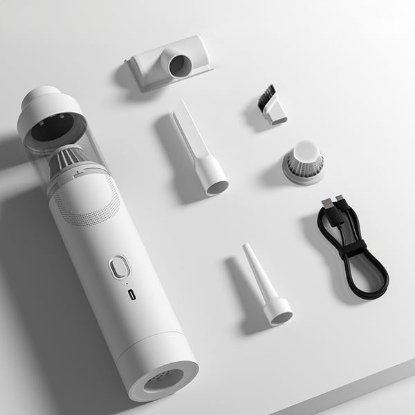 Slim V8 Mate Cordless Car Vacuum High Power 13000Pa/30AW🎁Free car cleaning towel included! ⚡