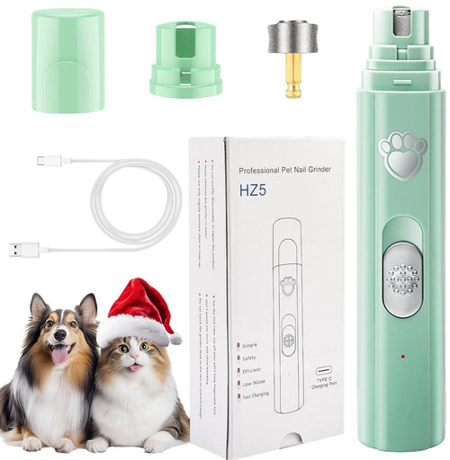 Trim Nails Like a Vet Pro! ✂️🏆 | Smart LED Pet Grinder - See Blood Vessels, Zero Ouch Guarantee