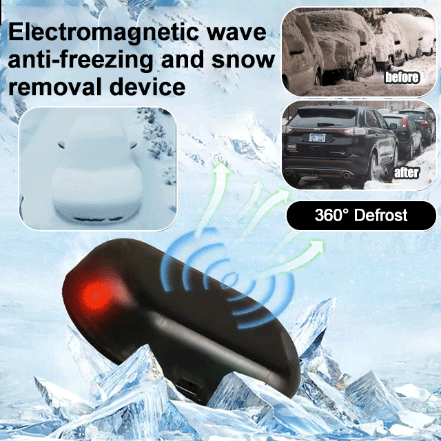 💥Hot Sales - 80% OFF💥Electromagnetic wave anti freezing and snow removal device
