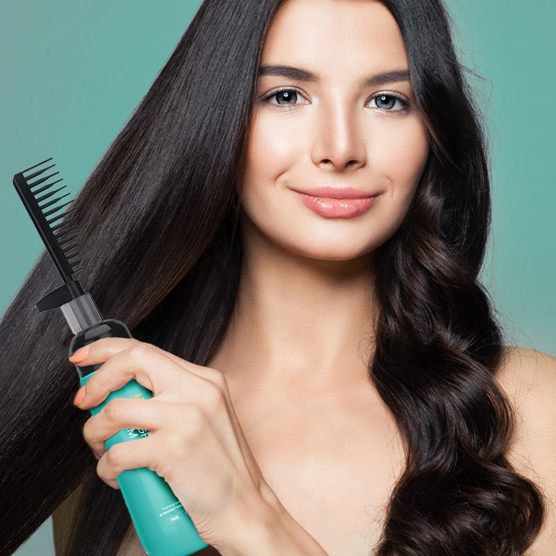 Hair straightening cream with comb🎅Thoughtful Christmas gift🎅