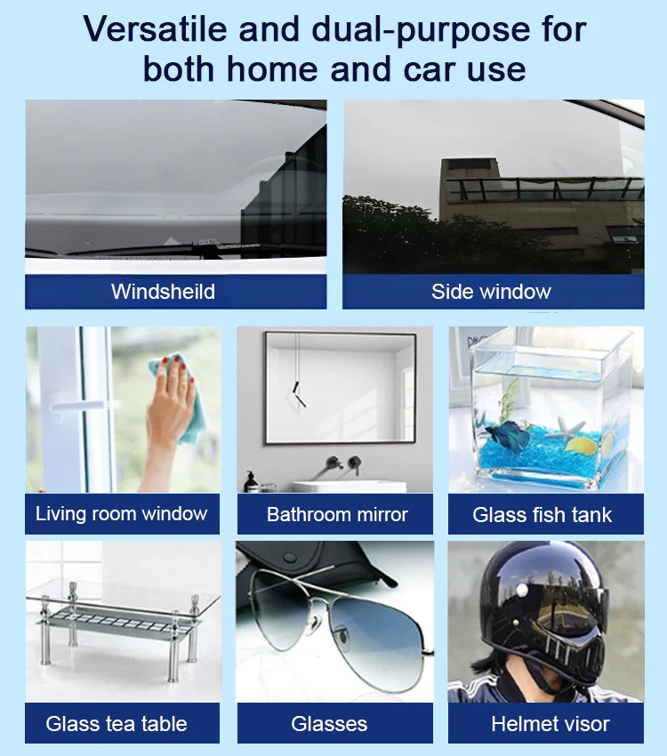 Professional Auto Glass Grease Cleaner (🔥Set Deal Hot Sale Also Free 2 Sprayers)