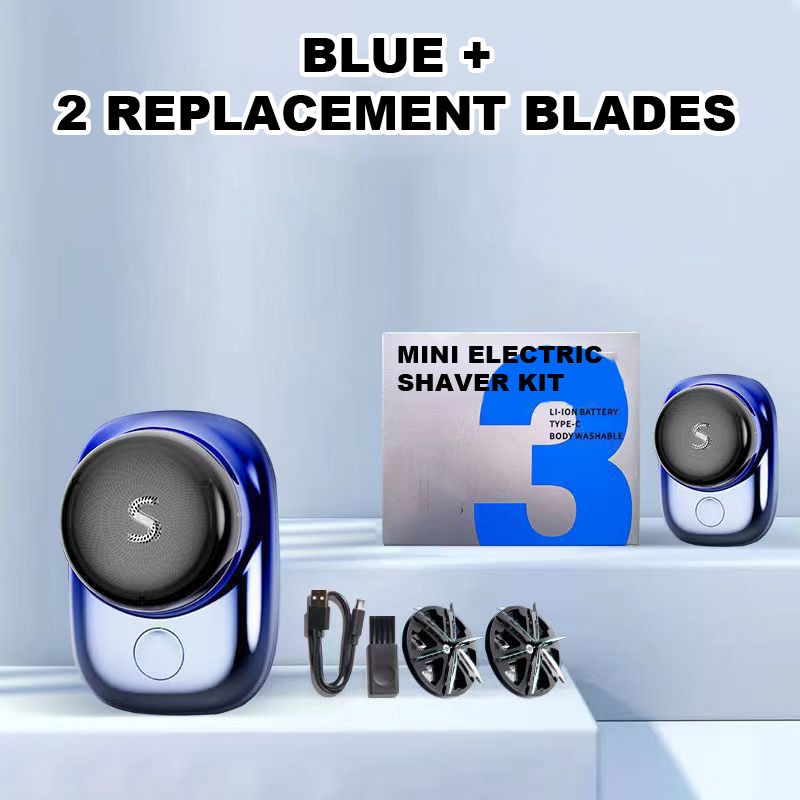 Mini Electric Shaver Kit - Great Gift for Men