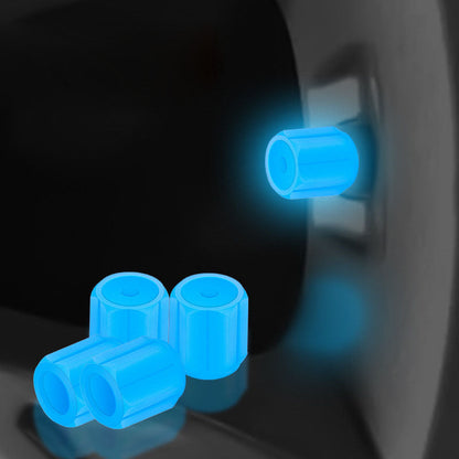 Glow-in-the-Dark Tire Valve Stems - Unique Auto Accessory