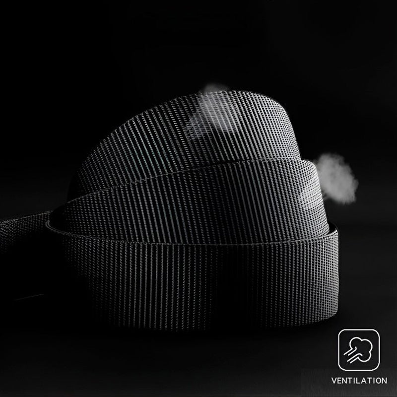 Men's Canvas Nylon Smooth Buckle Alloy Belt