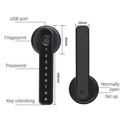Smart Security: Home Fingerprint Lock🔐️Free shipping worldwide✈️