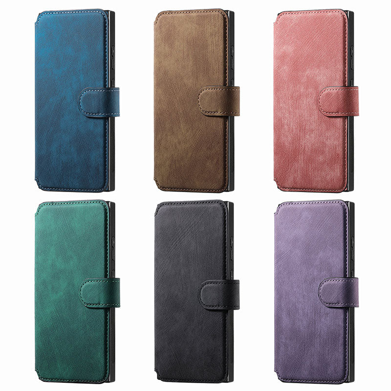 New Arrival | 2-in-1 Magnetic All-inclusive Leather Protective Cover with Detachable Card Holder for Samsung Galaxy S Series