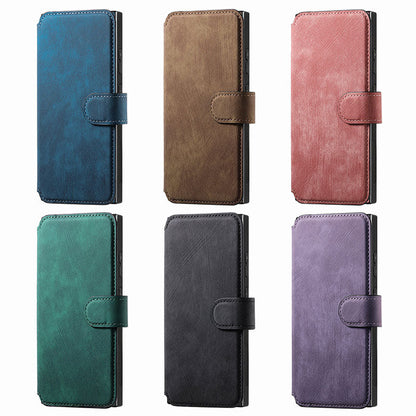New Arrival | 2-in-1 Magnetic All-inclusive Leather Protective Cover with Detachable Card Holder for Samsung Galaxy S Series