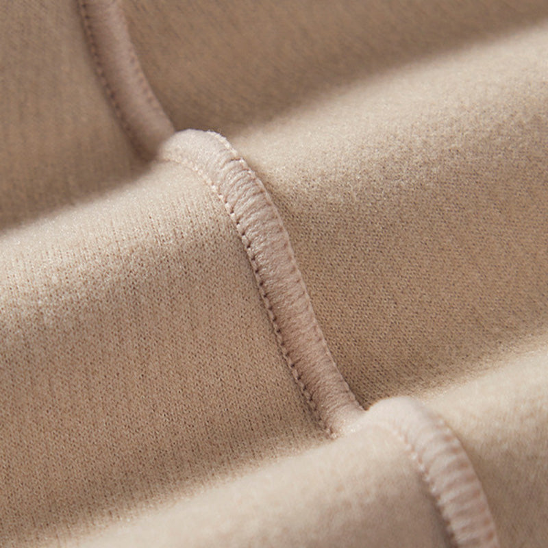 Slimming Fit Warm Vest with Built-in Chest Pad