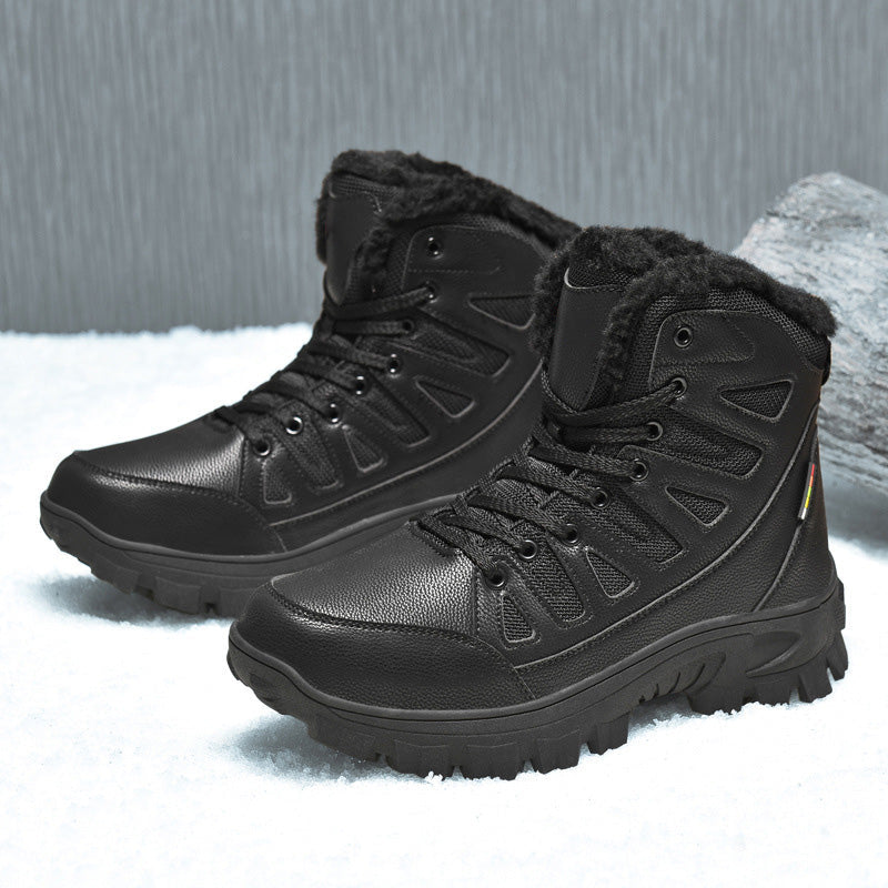 Men's Waterproof Non-Slip Anti-Puncture Work Boots