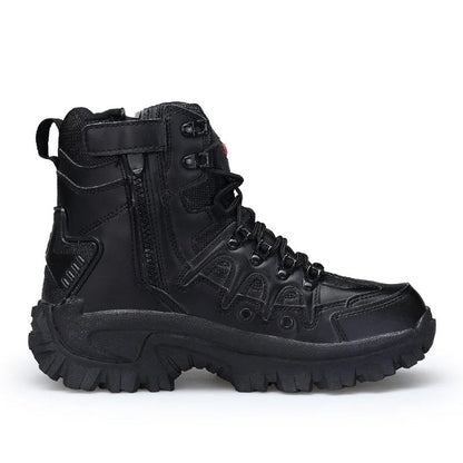Men's Waterproof Non-Slip Anti-Puncture Work Boots