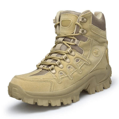 Men's Waterproof Non-Slip Anti-Puncture Work Boots