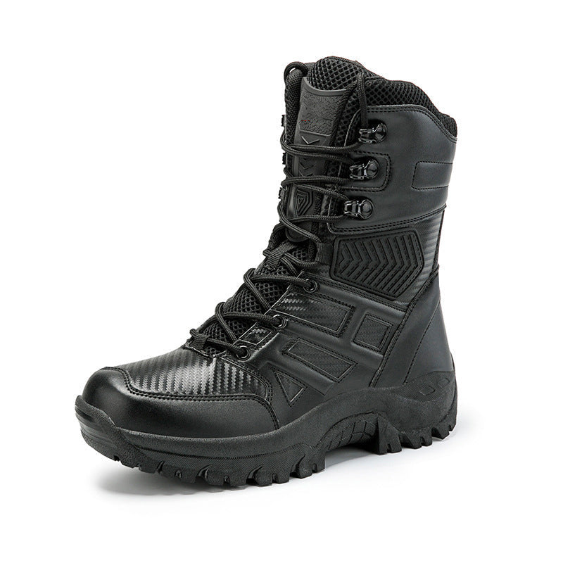 Men's Waterproof Non-Slip Anti-Puncture Work Boots