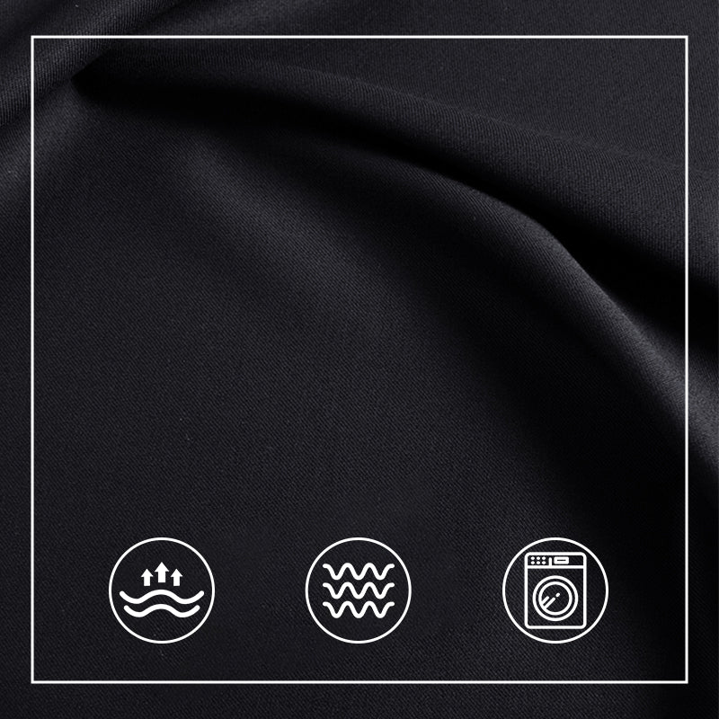 Cindy Faux Pearl Flower Applique Square Neck Pocketed Mini Dress