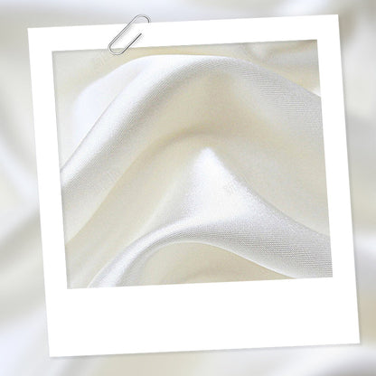 Live By Water Satin Unique Print Tassle Shirt and Elastic Waist Shorts Set