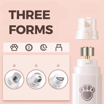 Trim Nails Like a Vet Pro! ✂️🏆 | Smart LED Pet Grinder - See Blood Vessels, Zero Ouch Guarantee