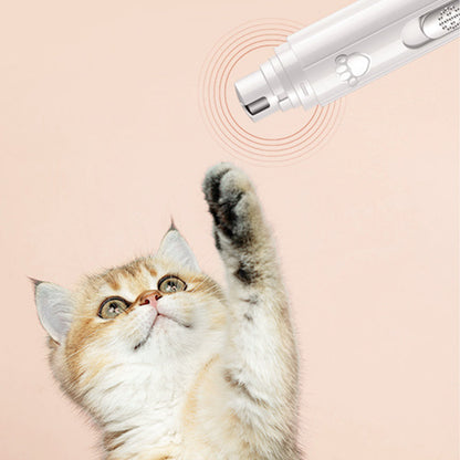 Trim Nails Like a Vet Pro! ✂️🏆 | Smart LED Pet Grinder - See Blood Vessels, Zero Ouch Guarantee