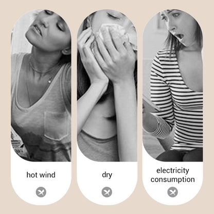 Mini Desktop Fan with Automatic Oscillation