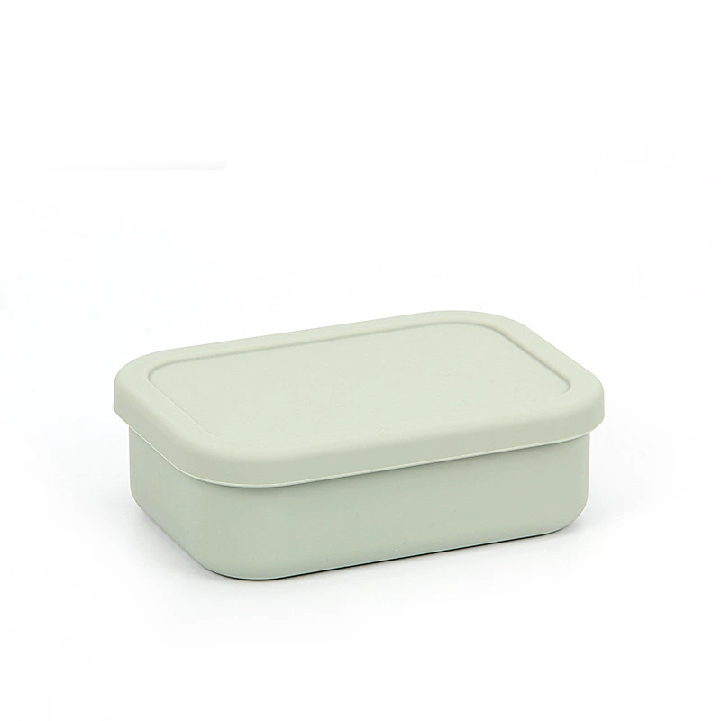 4PCS/Set Reusable Silicone Bento Box with Lid