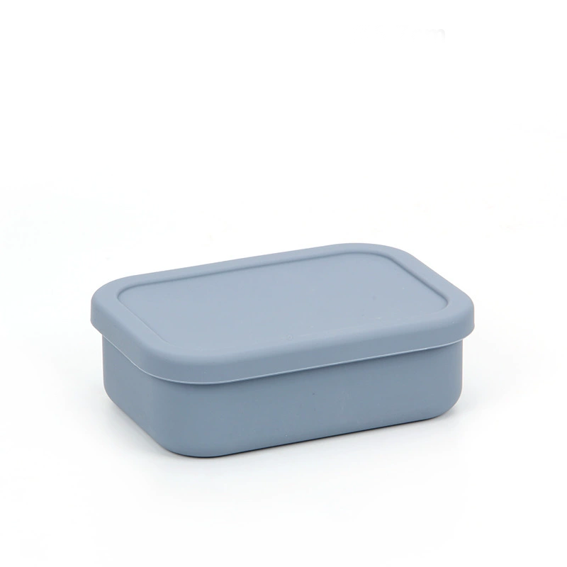 4PCS/Set Reusable Silicone Bento Box with Lid