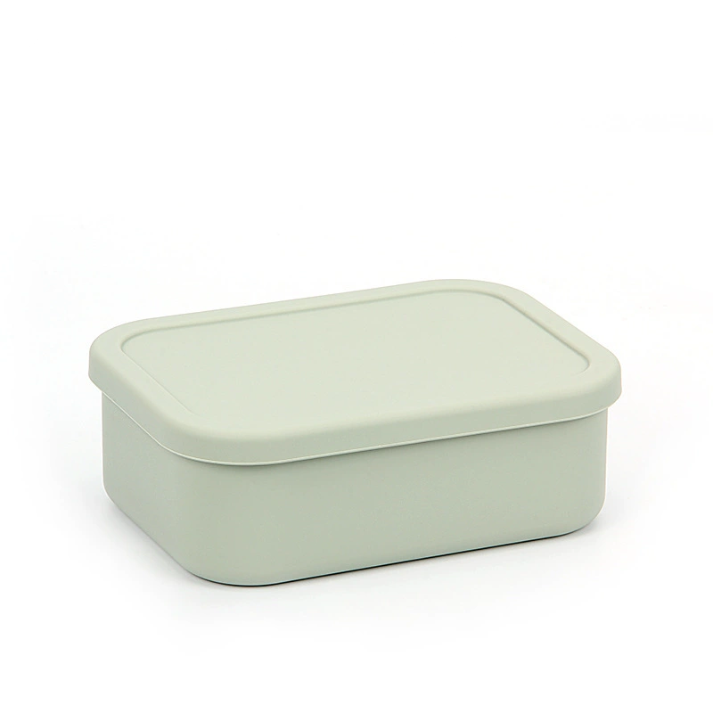 4PCS/Set Reusable Silicone Bento Box with Lid