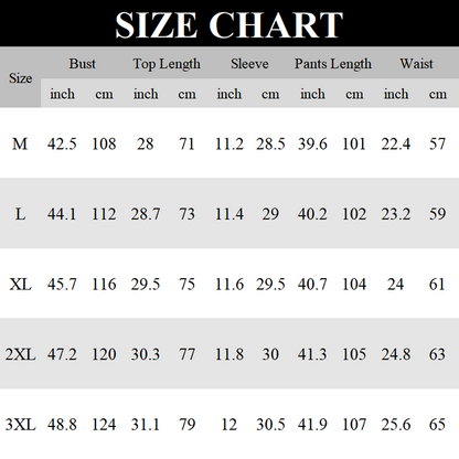 Men’s Short Sleeve Top & Wide Leg Pants 2-Piece Set