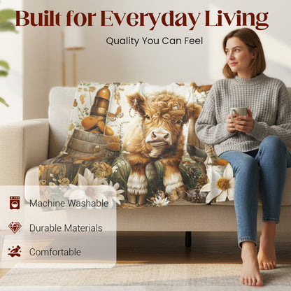 Ultra Soft Cozy Printed Throw Blanket